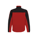 DASSY Haven 550005 Teddyfleecejacke Rot/Schwarz – hinten