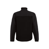DASSY Haven 550005 Teddyfleecejacke Schwarz – hinten