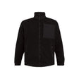DASSY Haven 550005 Teddyfleecejacke Schwarz – vorne