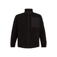 DASSY Haven 550005 Teddyfleecejacke Schwarz – vorne
