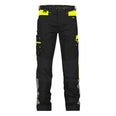 Dassy Hong Kong Arbeitshose mit Stretch schwarz-neongelb