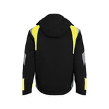 DASSY Itaqui 300599 Winterjacke Schwarz/Neongelb – Rückansicht