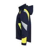 DASSY Itaqui Winterjacke mit Kapuze und Reflexdetails Seitenansicht