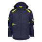 DASSY Kalama Softshell-Jacke Logix Herren nachtblau-neongelb