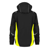 DASSY Kalama Softshell-Jacke Logix Herren schwarz-neongelb