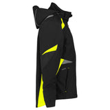 DASSY Kalama Softshell-Jacke Logix Herren schwarz-neongelb