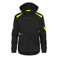 DASSY Kalama Softshell-Jacke Logix Herren schwarz-neongelb