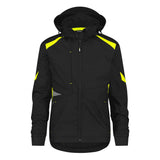 DASSY Kalama Softshell-Jacke Logix Herren schwarz-neongelb