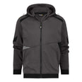 Dassy Lunax Kapuzensweatjacke grau-schwarz