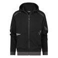 Dassy Lunax Kapuzensweatjacke schwarz-grau
