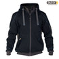 DASSY Pulse Sweatshirt-Jacke nachtblau grau