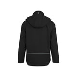 DASSY PURE 300597 Softshelljacke Schwarz – Rückansicht