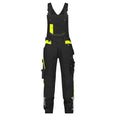 Dassy Ulsan Arbeitslatzhose mit Stretch schwarz-neongelb