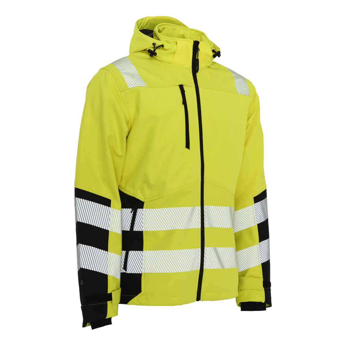 ELKA Visible Xtreme Warnschutz Softshelljacke Gelb/Schwarz 116503R