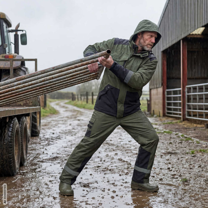 ELKA Working Xtreme Regenjacke für Forst und Landwirtschaft
