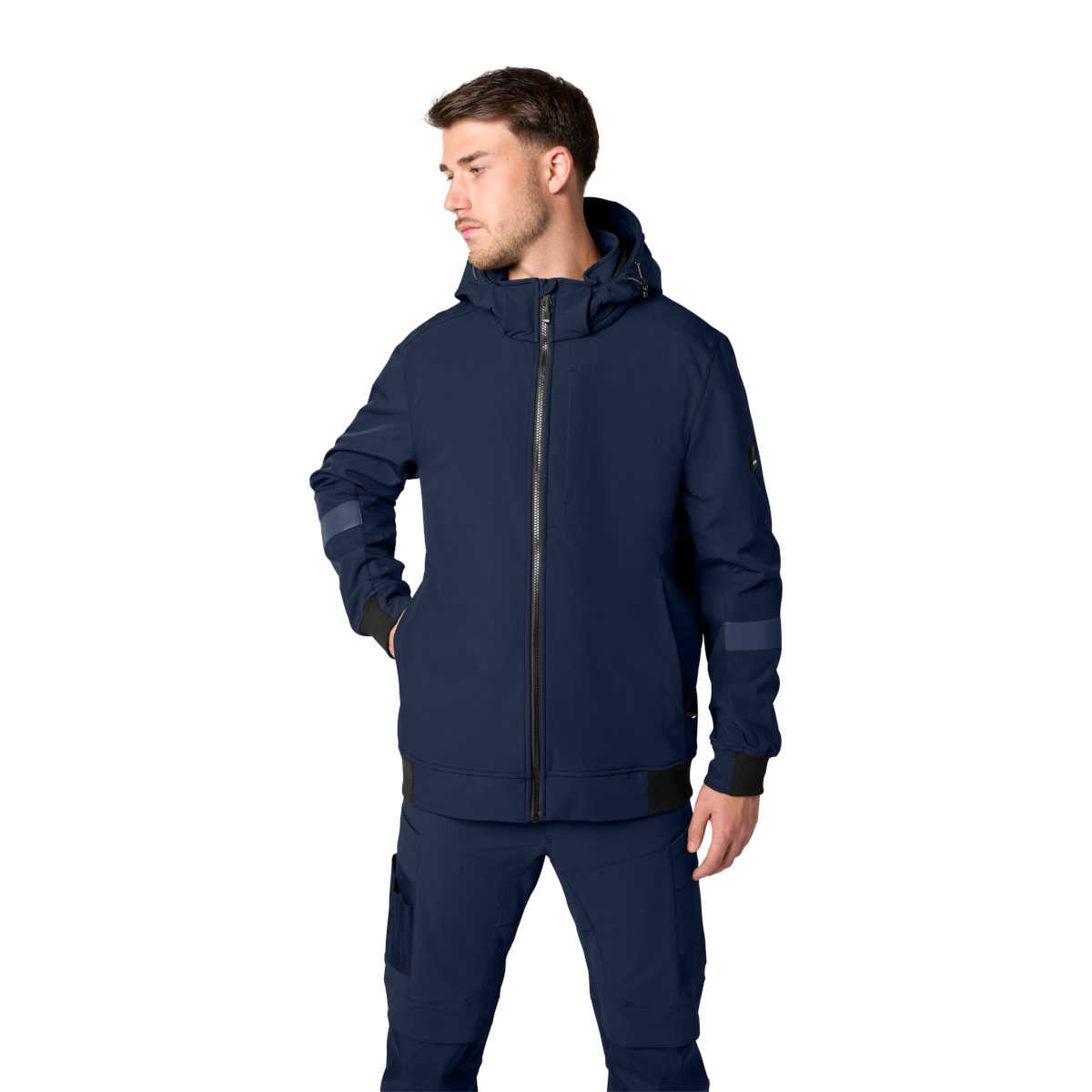 FHB Falko Softshell Arbeitsjacke 4-Wege-Stretch 79301