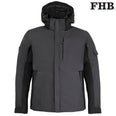 FHB GEORG Arbeitsjacke Primaloft Winterjacke anthrazit schwarz