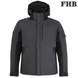 FHB GEORG Arbeitsjacke Primaloft Winterjacke anthrazit schwarz