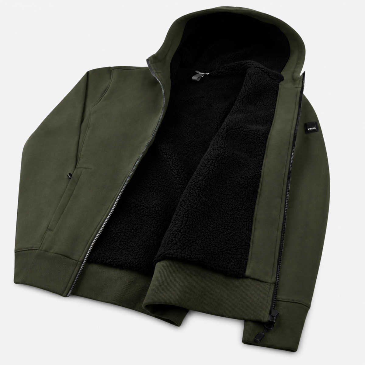 FHB Hajo Sweatjacke mit Webpelz 820140