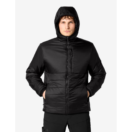 FHB JACK 78891 Arbeitsjacke schwarz – Vorderansicht am Model