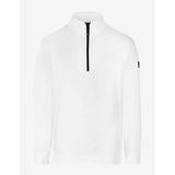 FHB KALLE 821150 Zip-Sweatshirt in Weiß – Vorderansicht