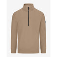FHB KALLE 821150 Zip-Sweatshirt in Beige – Vorderansicht