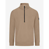 FHB KALLE 821150 Zip-Sweatshirt in Beige – Vorderansicht