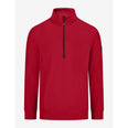 FHB KALLE 821150 Zip-Sweatshirt in Rot – Vorderansicht