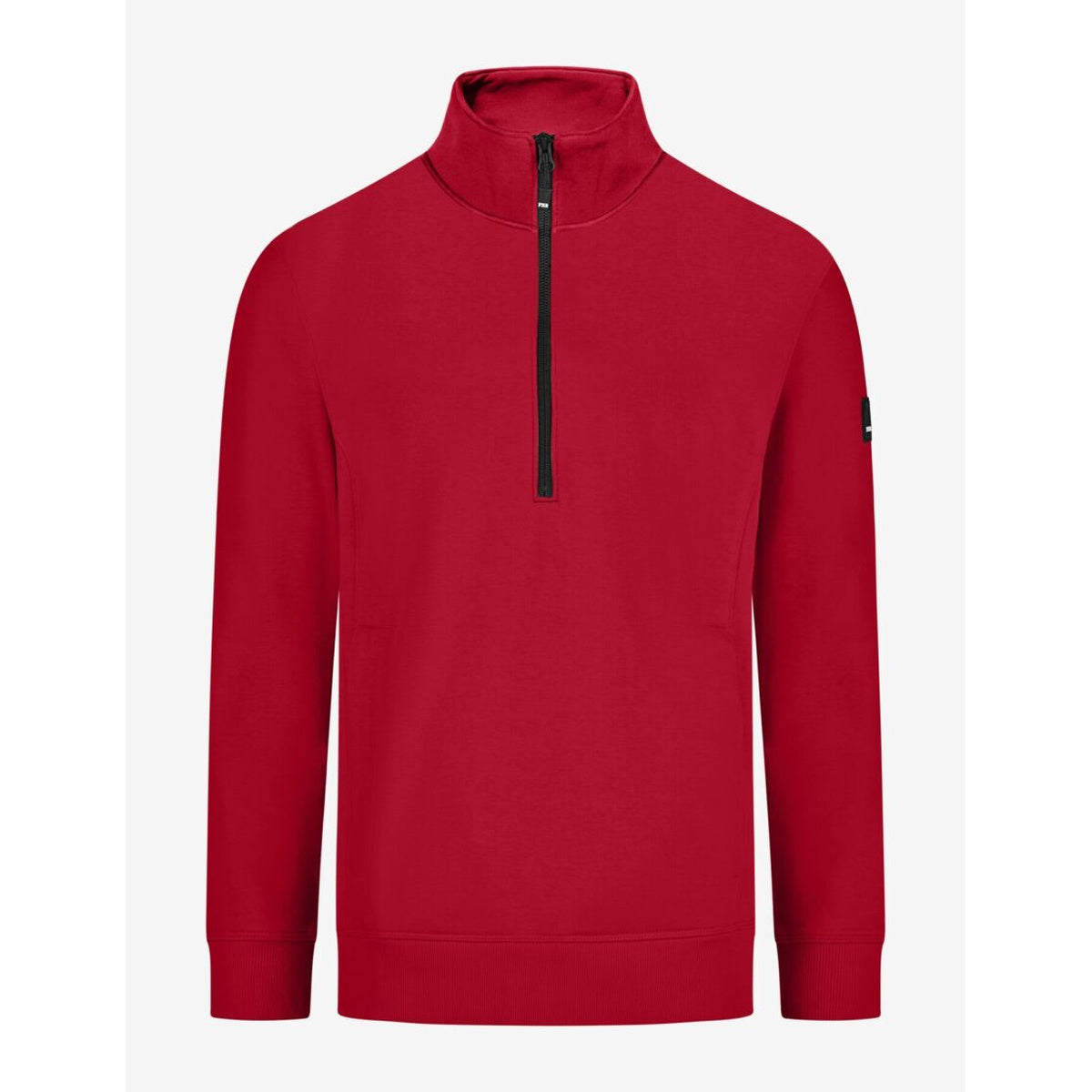 FHB KALLE 821150 Zip-Sweatshirt in Rot – Vorderansicht
