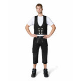 FHB LOU Zunfthose schwarz – Piratenhose mit 3/4 Beinlänge