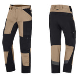 FHB Arbeitshose Mio beige schwarz
