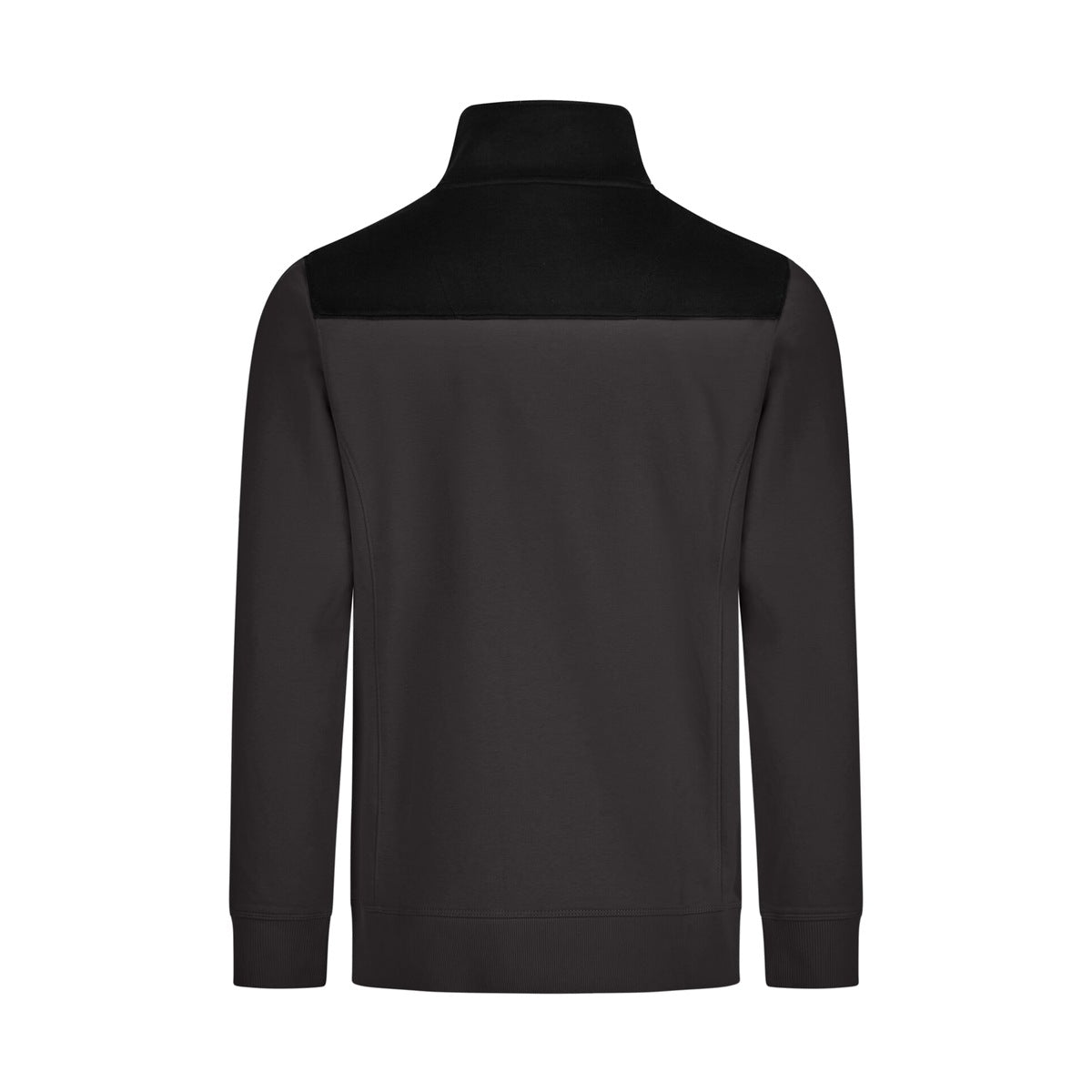 FHB ROB 821120 Zip-Sweatshirt Anthrazit-Schwarz – Rückansicht