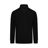 FHB ROB 821120 Zip-Sweatshirt Schwarz – Vorderansicht