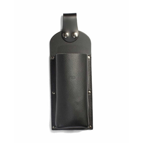 FHB Sepp Langnageltasche für Sparrennägel – Leder schwarz Vorderansicht