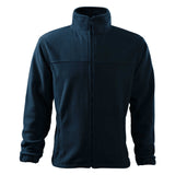 Warme Fleecejacke Herren dunkelblau