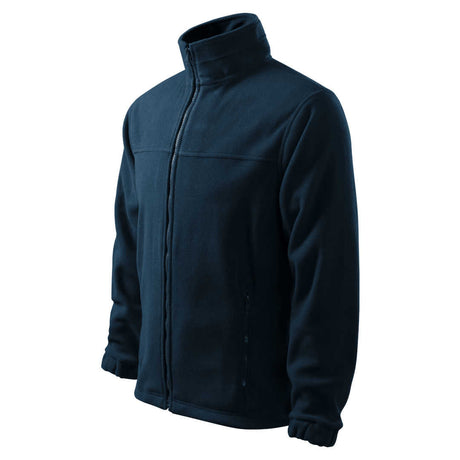 Warme Fleecejacke Herren dunkelblau