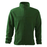 Warme Fleecejacke Herren grün