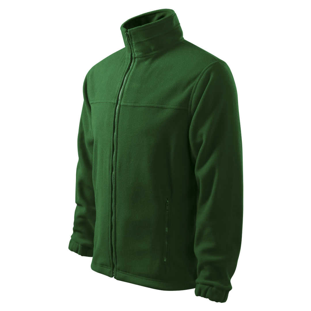 Warme Fleecejacke Herren grün