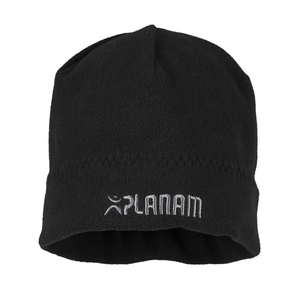 Planam Fleecemütze schwarz