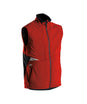 DASSY Fusion Softshell-Weste rot/schwarz