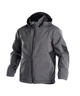 DASSY® Gravity Softshell-Jacke anthrazitgrau/schwarz
