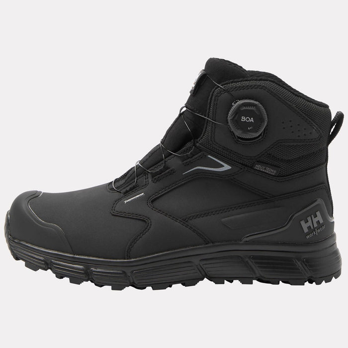 Helly Hansen Kensington 78453 S7S – Außenansicht in Schwarz mit BOA-Drehverschluss