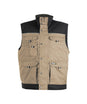 DASSY® Hulst Zweifarbige Weste khaki/schwarz