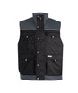 DASSY® Hulst Zweifarbige Weste schwarz/zementgrau