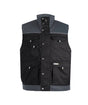DASSY® Hulst Zweifarbige Weste schwarz/zementgrau
