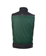 DASSY® Hulst Zweifarbige Weste flaschengrün/schwarz