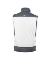 DASSY® Hulst Zweifarbige Weste weiß/zementgrau