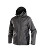 DASSY® Hyper Wasser- und winddichte Arbeitsjacke anthrazitgrau/schwarz