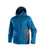 DASSY® Hyper Wasser- und winddichte Arbeitsjacke azurblau/anthrazitgrau