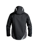 DASSY® Hyper Wasser- und winddichte Arbeitsjacke schwarz/anthrazitgrau
